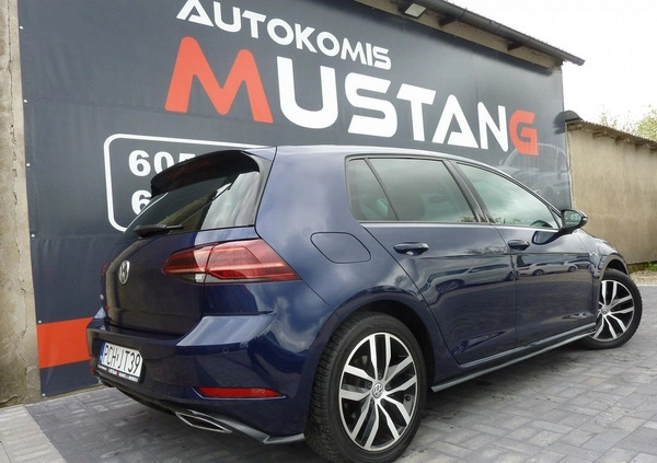 Volkswagen Golf cena 85900 przebieg: 55000, rok produkcji 2019 z Kąty Wrocławskie małe 781